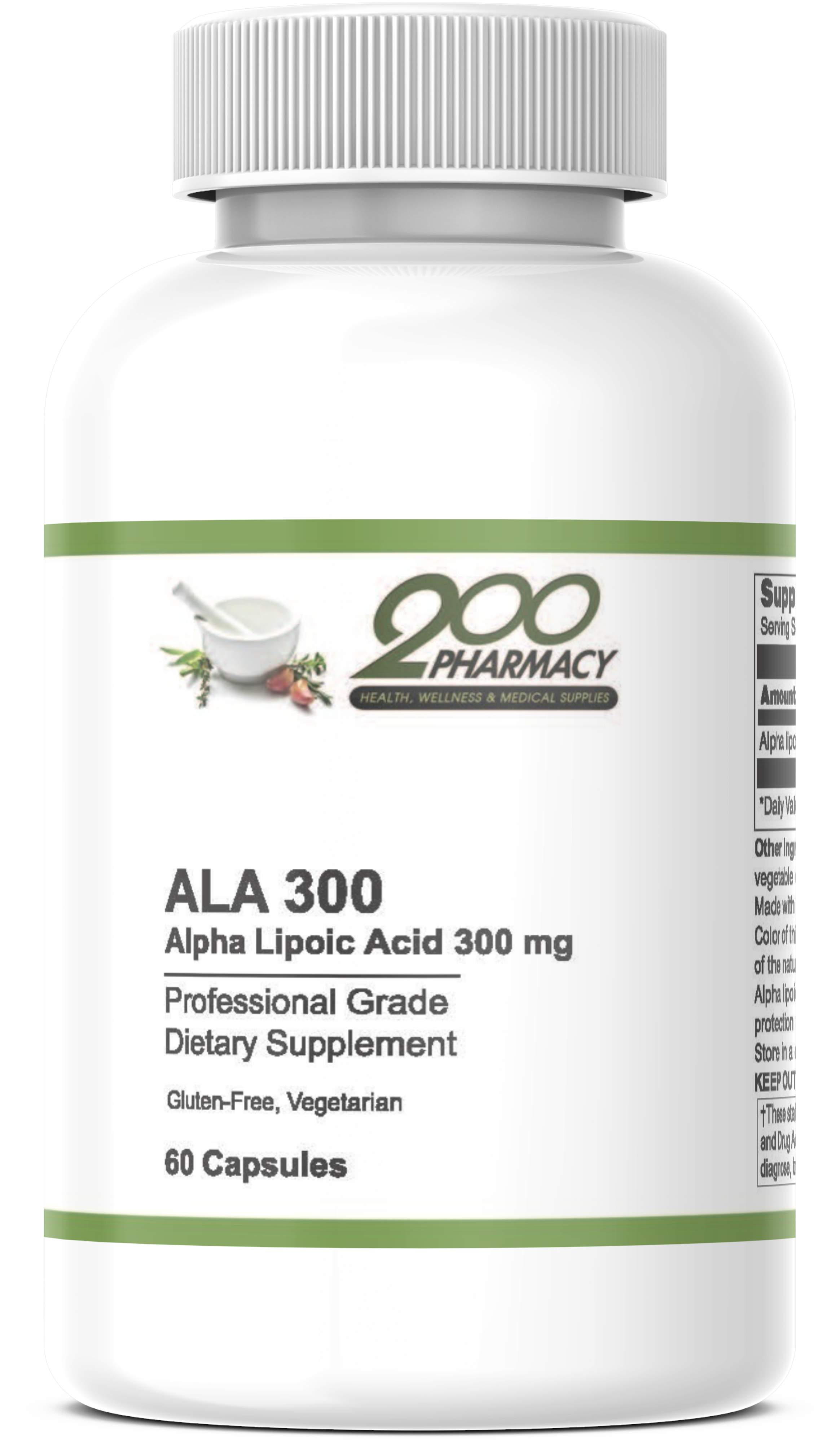 ALA 300 - Alpha Lipoic Acid 300 mg