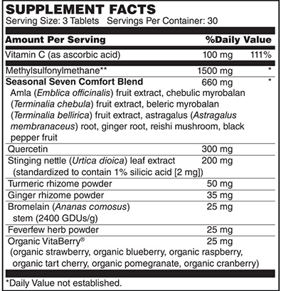 Berberine Support with Alpha Lipoic Acid and Grape Seed Extract - 60 caps
