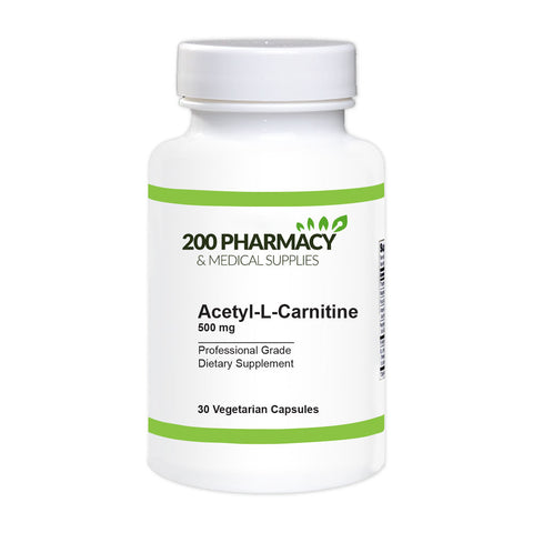 Acetyl- L-Carnitine  500 mg / Neuroprotection from a Potent Carnitine Metabolite (Vegetarian)