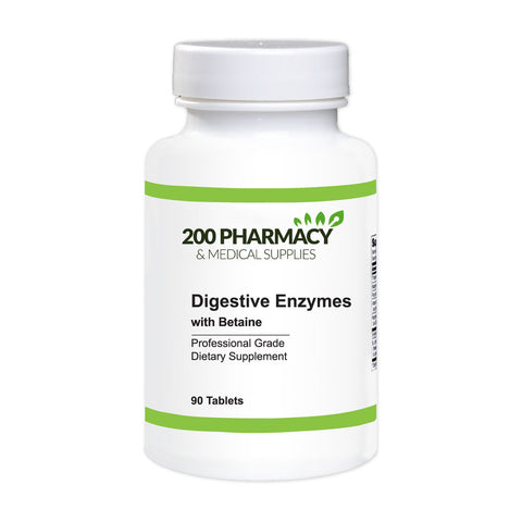 Digestive Enzymes with Betaine / 90 tabs