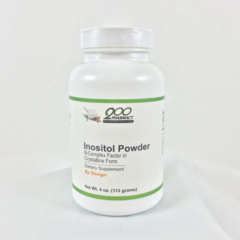 Inositol Powder B-Complex Factor in Crystalline Form / 4 oz (113 gm)
